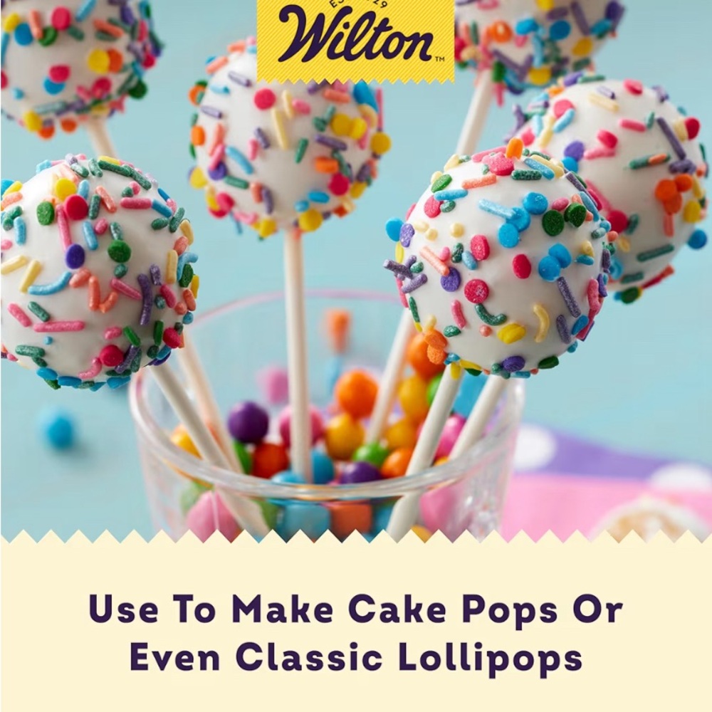 Lollipop sticks (233) and cake pop bags (200)